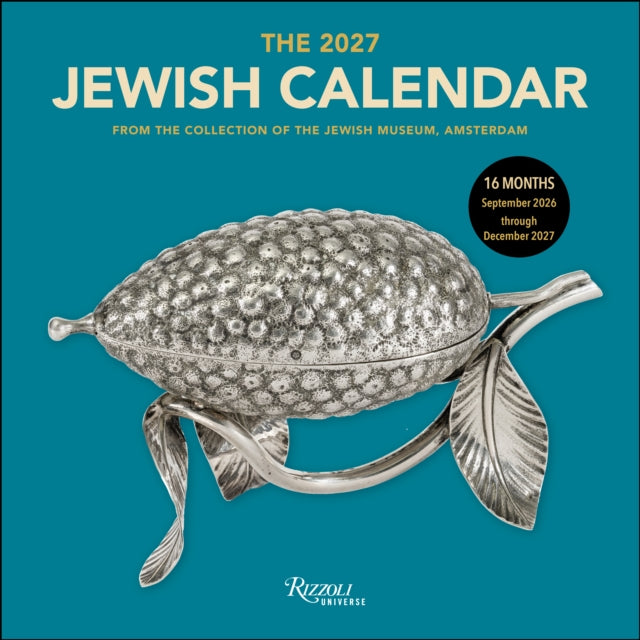 Jewish Calendar 2026–2027 (5787) 16-Month Wall Calendar