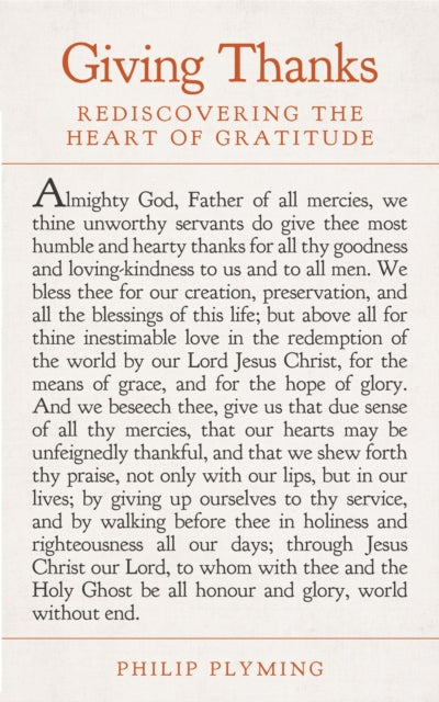 Giving Thanks
