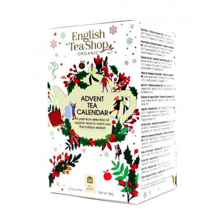 Čaj adventni koledar v škatlici, bel