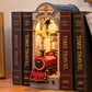 3D sestavljanka in držalo za knjige Book Nook, Time Travel