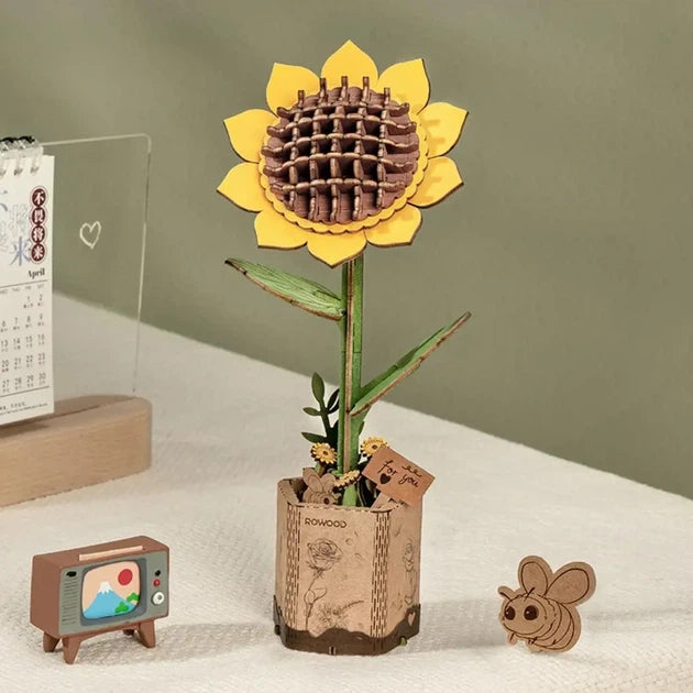 3D sestavljanka Sunflower