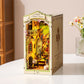 3D sestavljanka in držalo za knjige Book Nook, Floral Corner