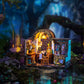 3D sestavljanka in držalo za knjige Book Nook, Magic Study