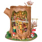 3D sestavljanka in držalo za knjige Book Nook, Fairytale Tree House