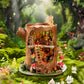 3D sestavljanka in držalo za knjige Book Nook, Fairytale Tree House