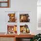 3D sestavljanka in držalo za knjige Book Nook, Fairytale Tree House