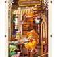 3D sestavljanka in držalo za knjige Book Nook, Holiday Cafe