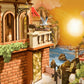 3D sestavljanka in držalo za knjige Book Nook, Sunset Isle