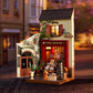 3D sestavljanka in držalo za knjige Book Nook, Vienna Bookstore