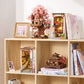 3D sestavljanka in držalo za knjige Book Nook, Sakura Pavilion