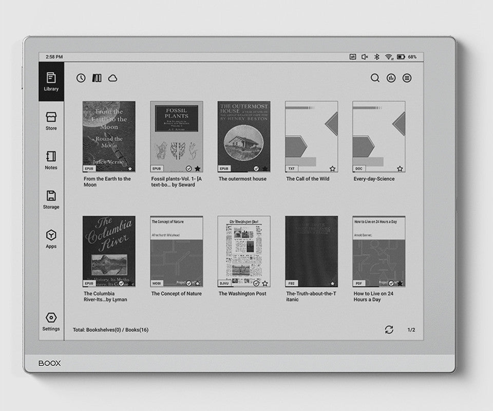 E-BRALNIK BOOX GO 10.3