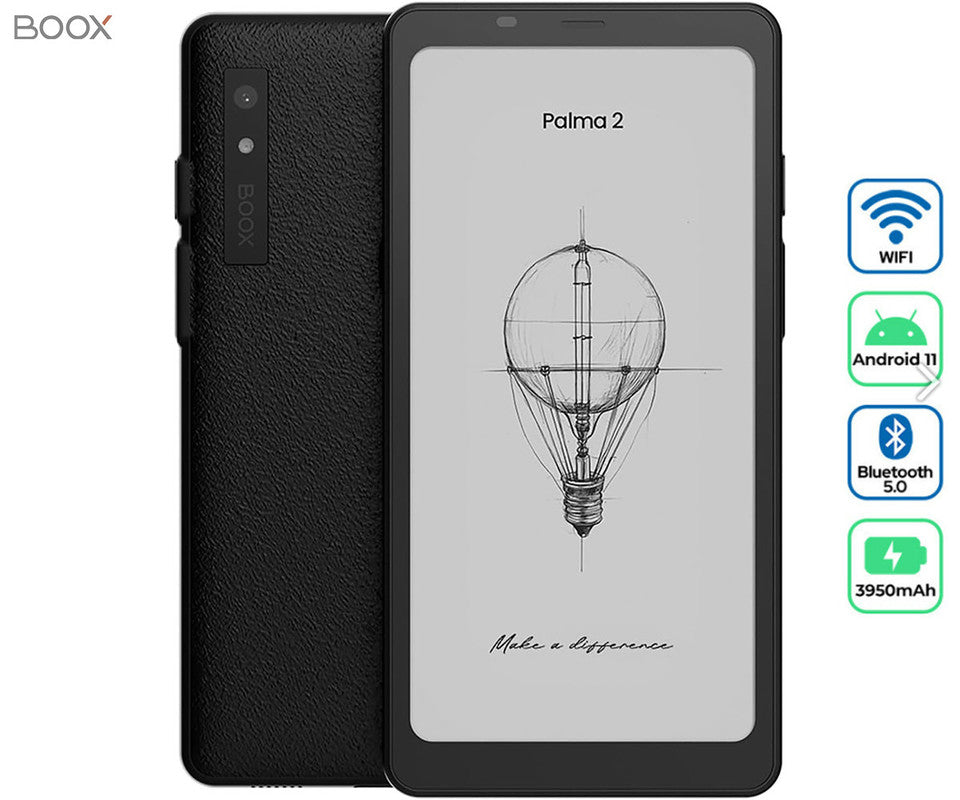 E-BRALNIK BOOX PALMA2 ČRN