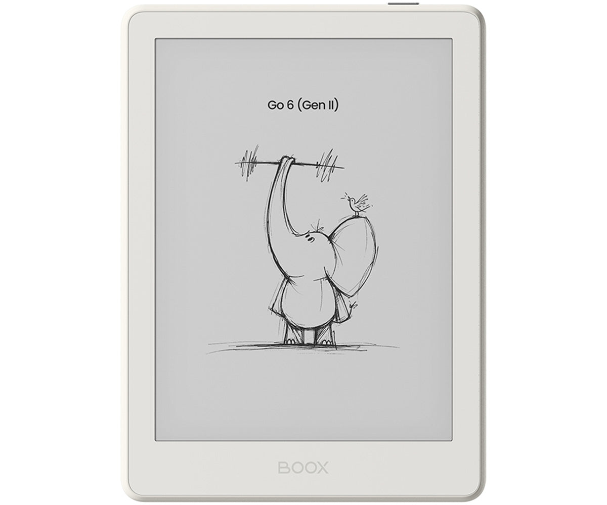E-bralnik BOOX Go 6 Gen II, bel (Shell)