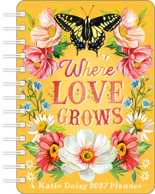 Katie Daisy 2027 Weekly Planner Calendar