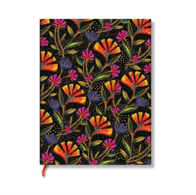 Wild Flowers (Playful Creations) Midi Hardback Address Book (Elastic Band Closure)