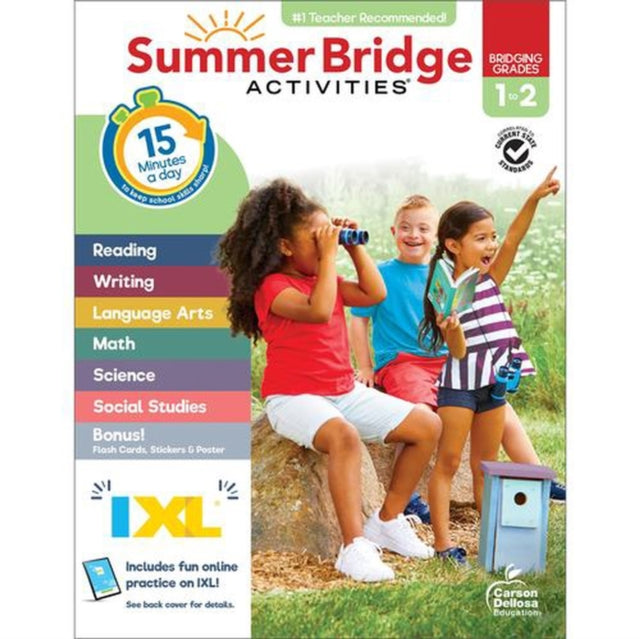 Summer Bridge Activities, Grades 1 - 2