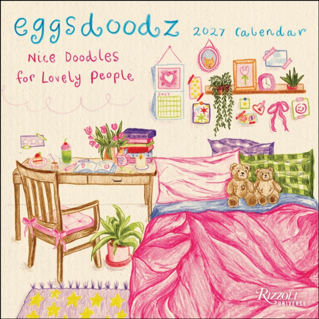 Eggsdoodz 2027 Wall Calendar