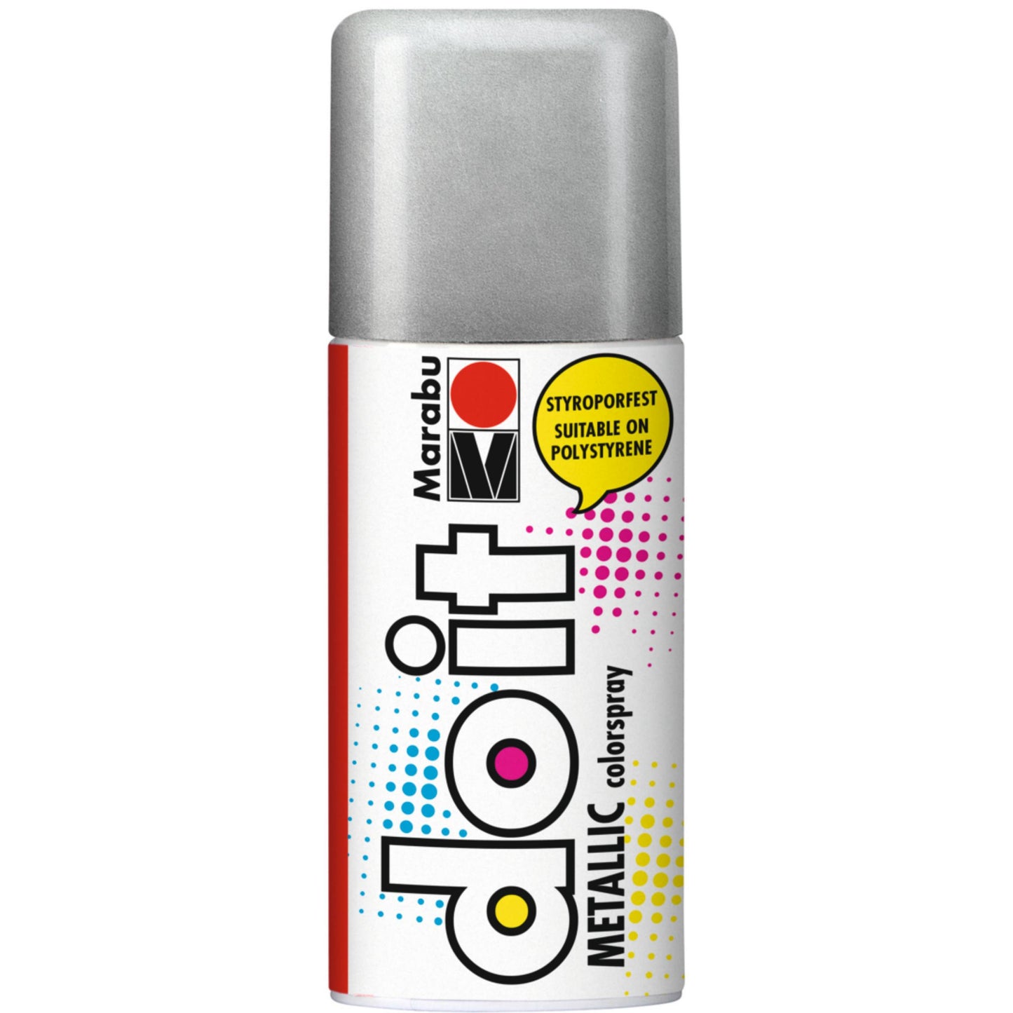 Sprej Marabu DO IT, metalno srebrna 782, 150 ml