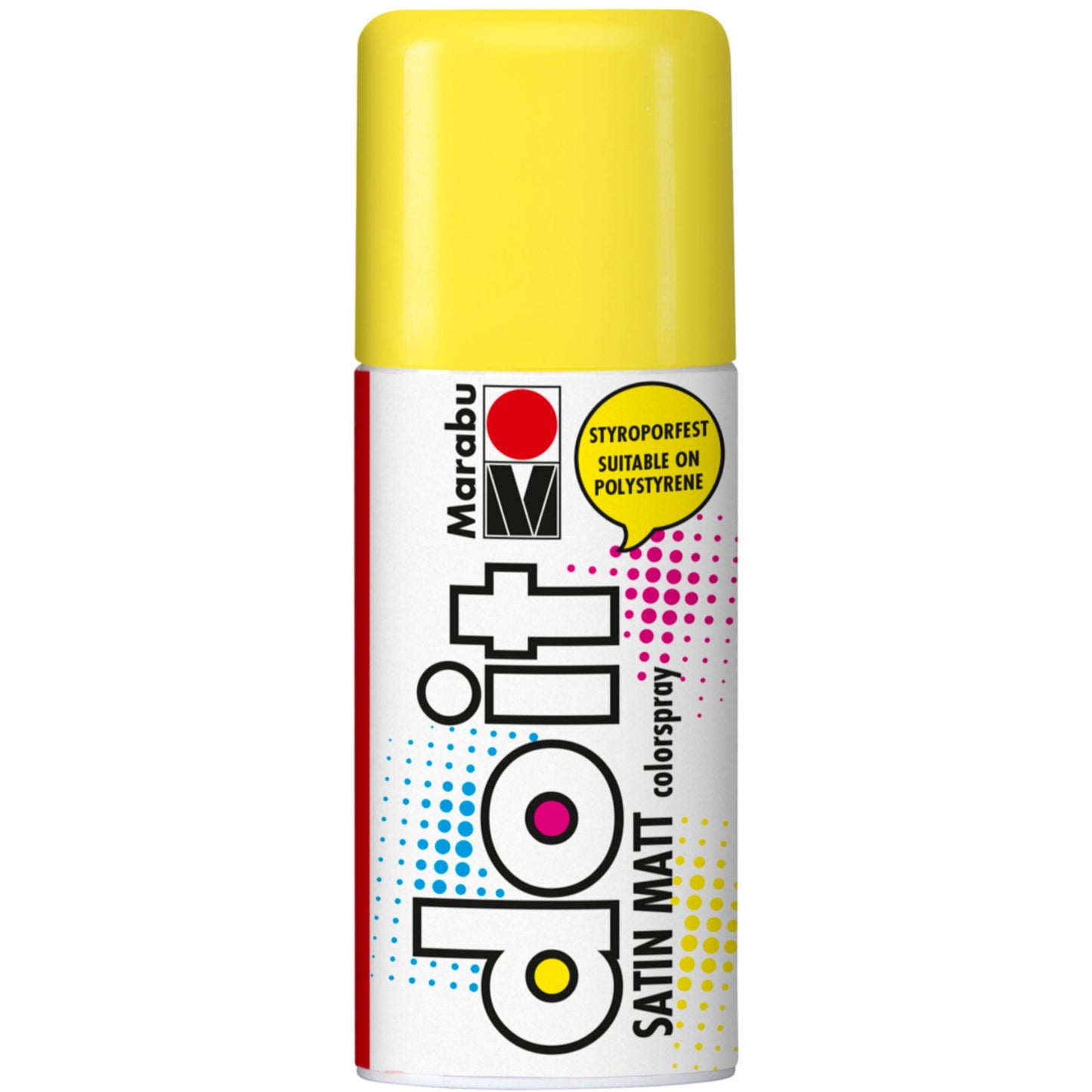 Sprej Marabu DO IT, svilnato mat, sončno rumena 220, 150 ml