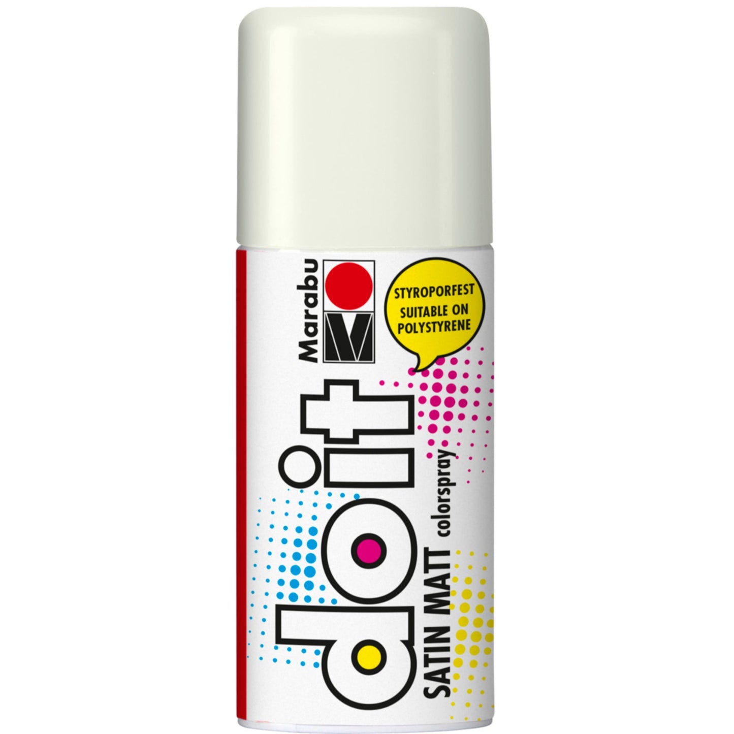 Sprej Marabu DO IT, svilnato mat, bela 070, 150 ml