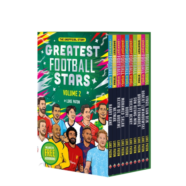 Greatest Football Stars 10 Book Collection Volume 2