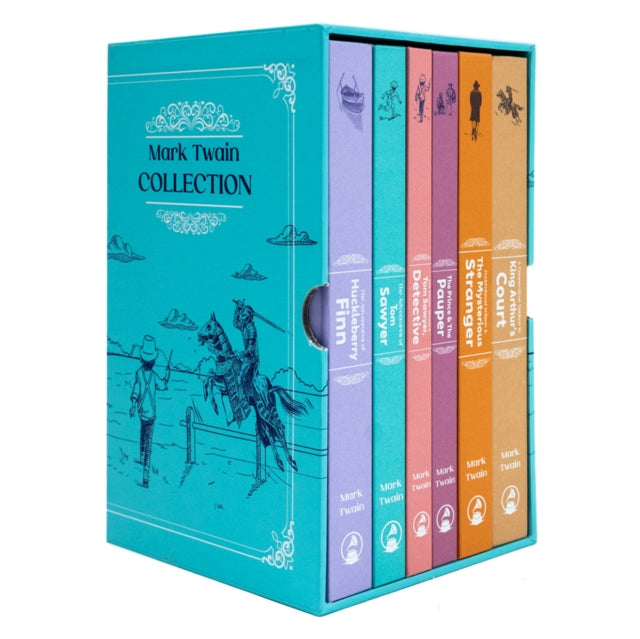 Mark Twain 6 Book Hardback Collection