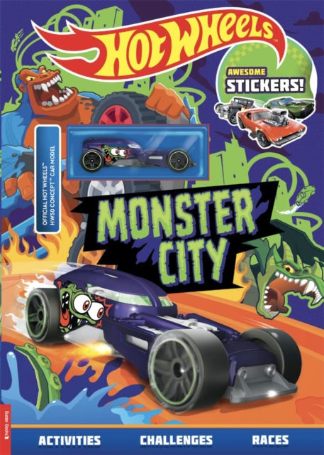 Hot Wheels™: Monster City (with stickers and car model)