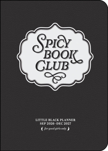 Spicy Book Club 16-Month 2026-2027 Weekly/Monthly Planner Calendar