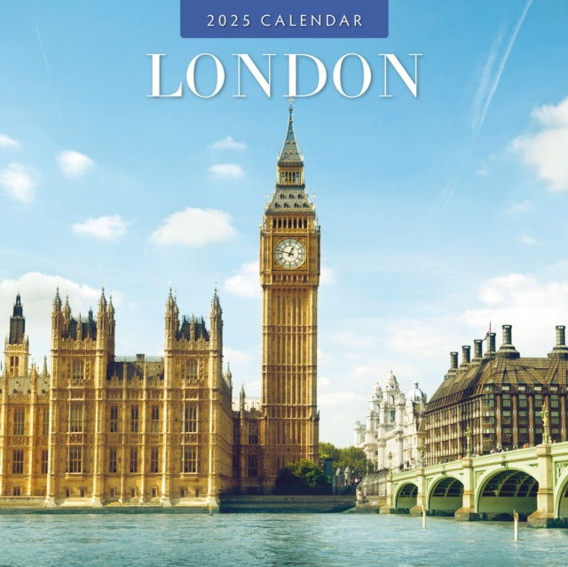 London 2025 Square Wall Calendar