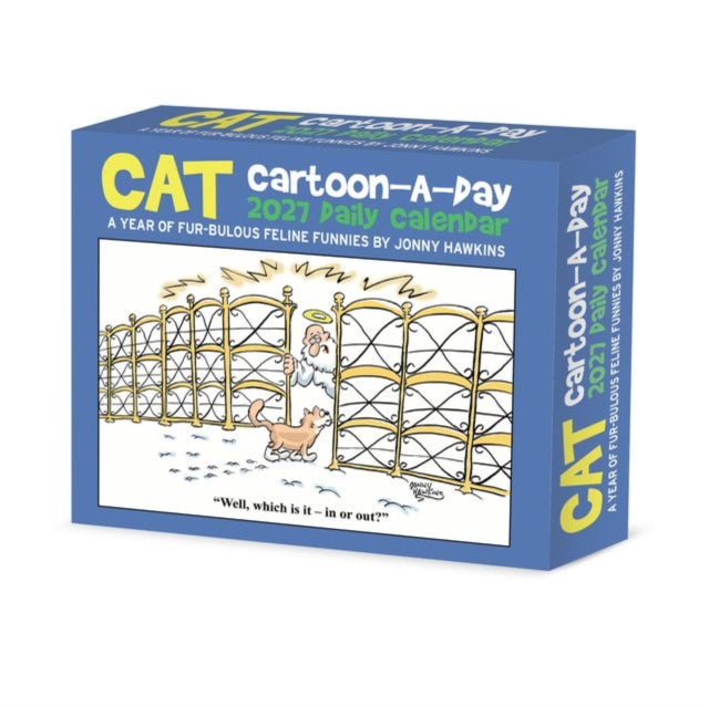 Cat Cartoon-A-Day 2027 Box