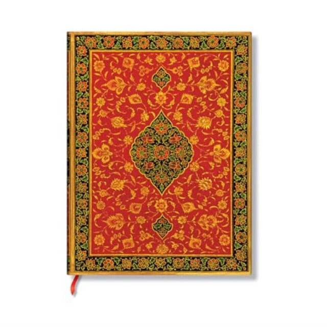 Layla (Persian Poetry) Midi Unlined Hardback Journal (Elastic Band Closure)