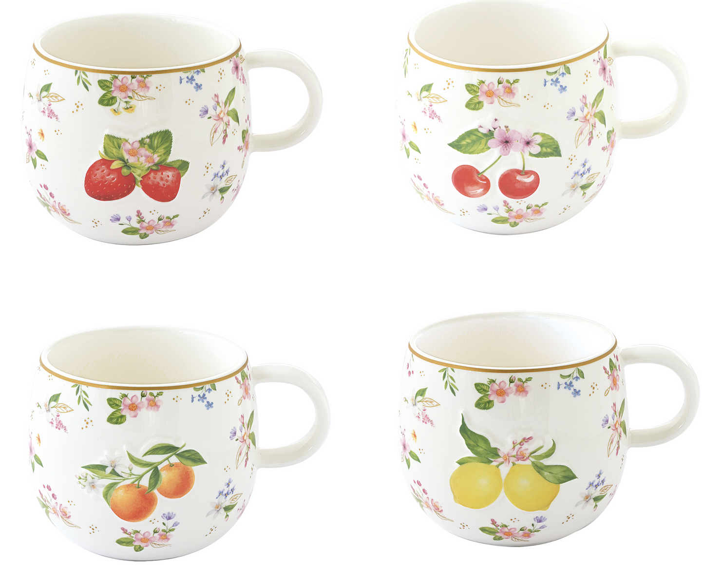 Skodelica Fancy Fruit, 400 ml, sortirano