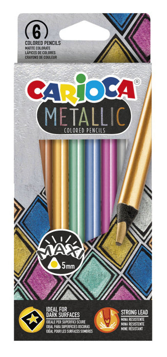 Barvice Carioca Metallic Maxi, 6/1