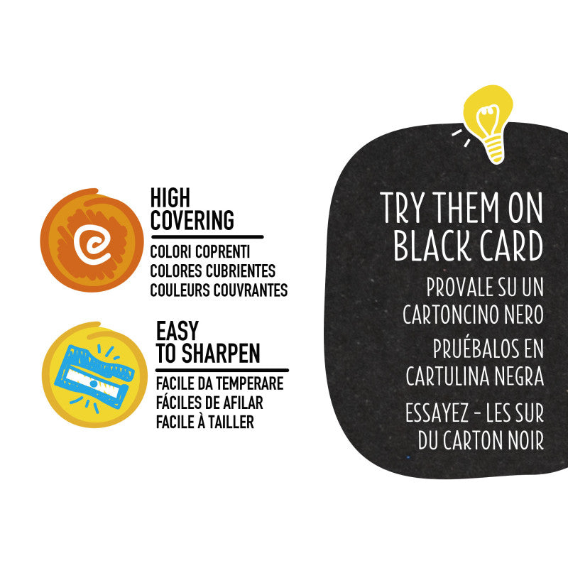 Barvice Carioca Metallic Maxi, 6/1