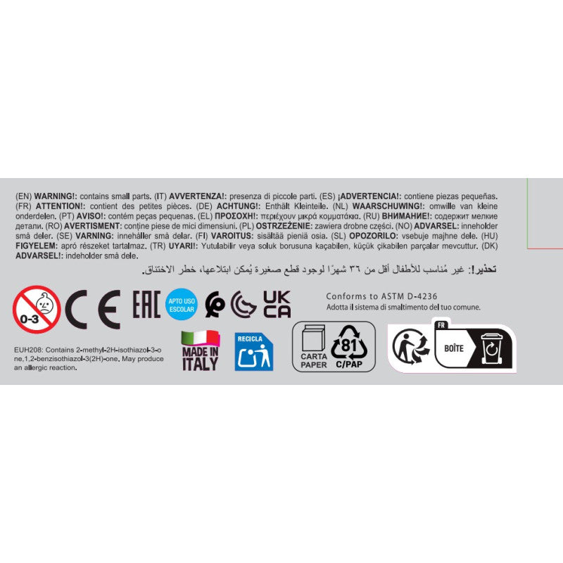 Flomastri Carioca Metallic, 8/1