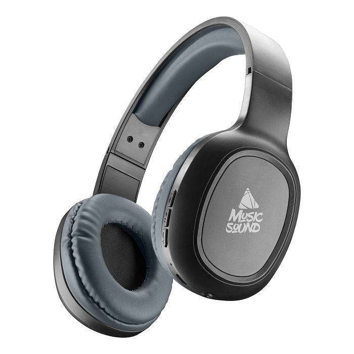 Naglavne slušalke Music Sound Basic, črne