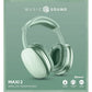 Naglavne slušalke Music Sound MAXI2, zelene