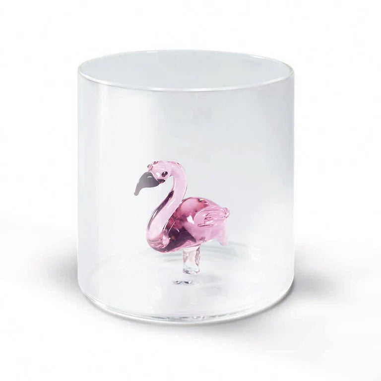 Kozarec s figuro, 250 ml, Flamingo