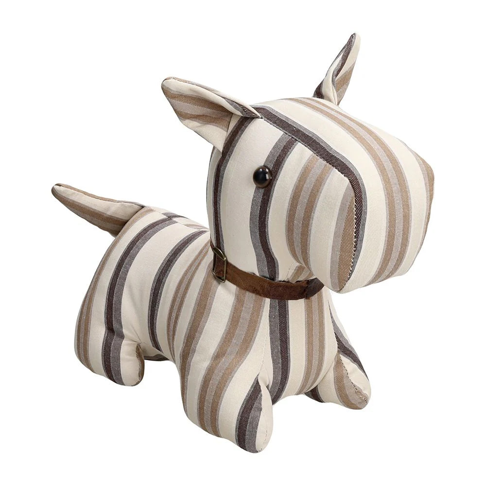 Zaustavljalec vrat Urban Pets, Pes, bež/rjav, 25 cm