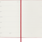 Planer Moleskine 2025/2026, 18-mesečni, large, tedenski, trde platnice, rdeč