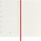 Planer Moleskine 2025/2026, 18-mesečni, large, tedenski, mehke platnice, rdeč