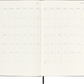 Planer Moleskine 2025/2026, 18-mesečni, large, tedenski, trde platnice, črn