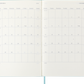 Planer Moleskine 2025/2026, 18-mesečni, large, tedenski, trde platnice, svetlo moder