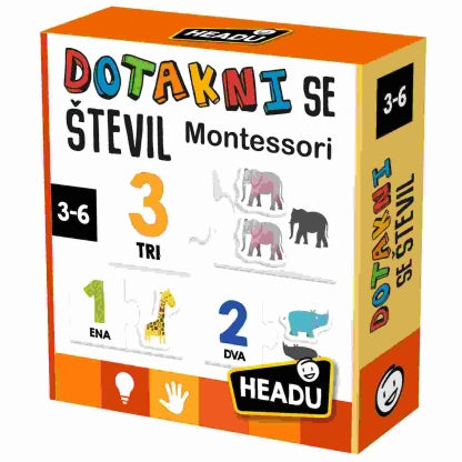 IGRA DOTAKNI SE ŠTEVIL SLO HEADU MONTESSORI