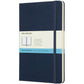 Blok Moleskine 13x21, trda vezava, moder