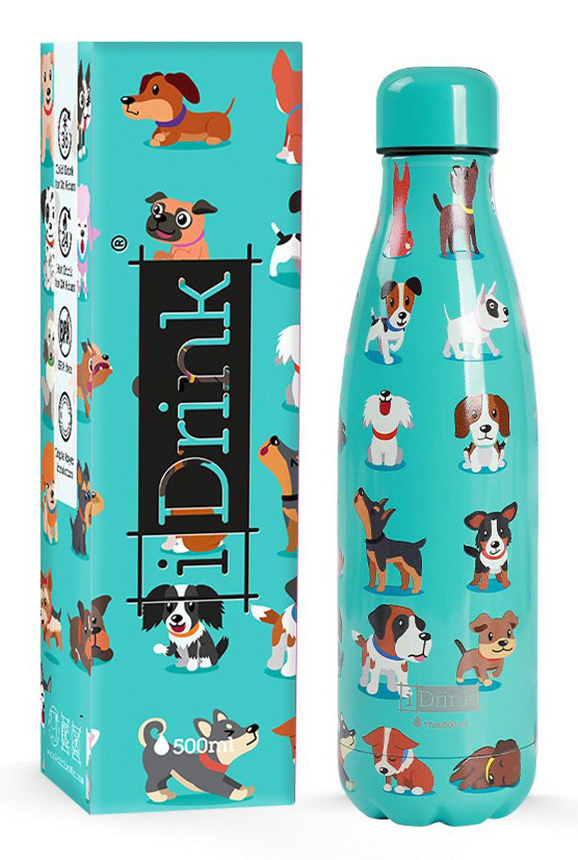 Termo steklenica i-Total, Dogs, 500 ml