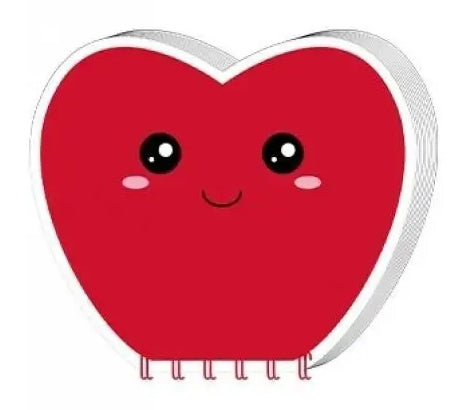 Beležka spiralna i-Total, Hearts