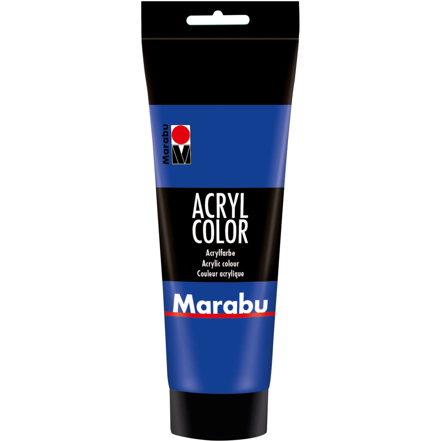Akrilna barva Marabu, temni ultramarin 055, 225 ml