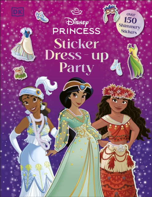 Disney Princess Dress Up Sticker Book