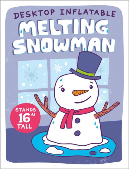 Desktop Inflatable Melting Snowman